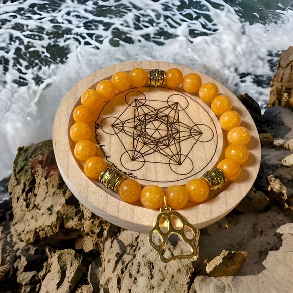 Jewelry - Yellow  Paw charm Bracelet